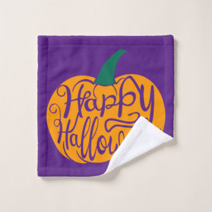 Bonne lettre Halloween sur citrouille sculpté