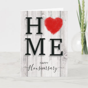 Bonne maison anniversaire carte de référence housi