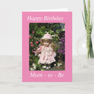 Bonne maman d'anniversaire à être carte