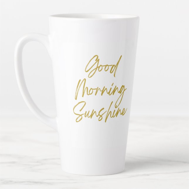Bonne Matinée Sunshine Tall Latte Mug (Gauche)