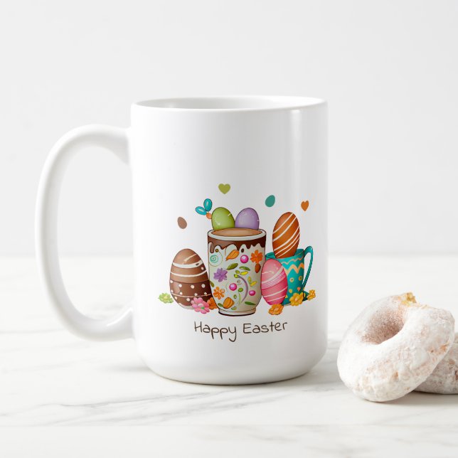 Bonne Mug de Pâques (Avec donut)