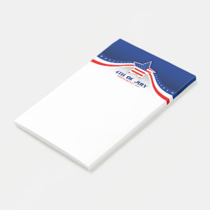 Bonne note 4 juillet post-it