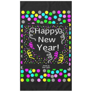 Bonne Nouvel An Salutations Nappe