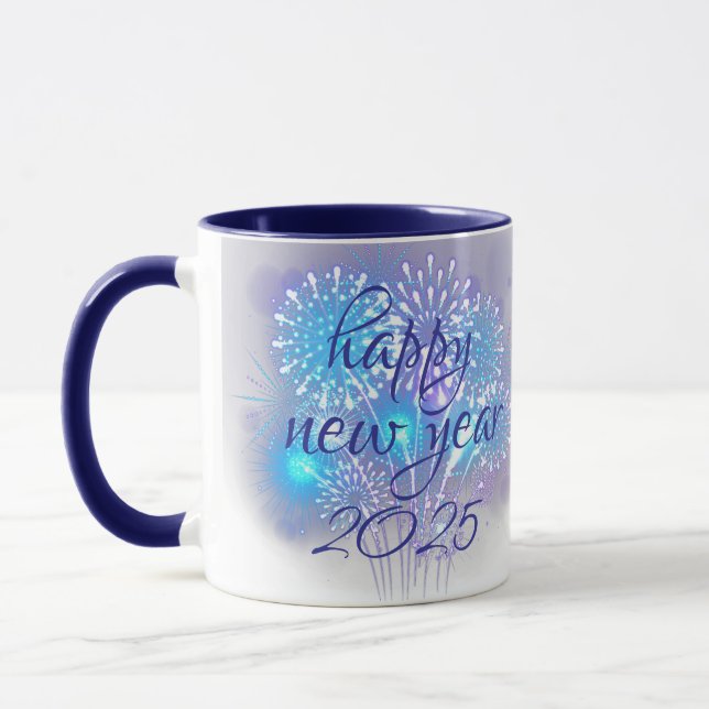 bonne nouvelle année 2025 tasse de café (Gauche)