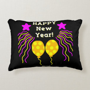 Bonne nouvelle année souhaite Coussin Accent