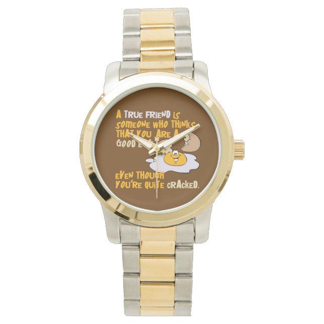 BONNE OEUF montres personnalisées (devant)