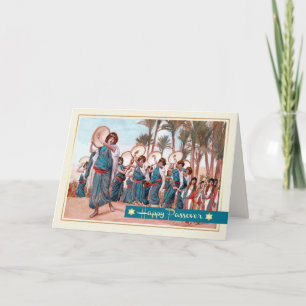 Bonne Pâque. Carte de voeux pour les beaux-arts