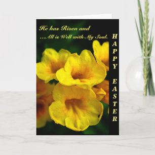Bonne Pâques - Carte Ginger Thomas Flower Note