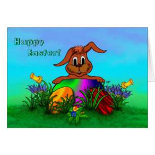 Bonne Pâques ! Lapin de Pâques