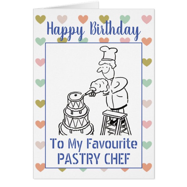 Bonne pâtisserie d'anniversaire (Devant)