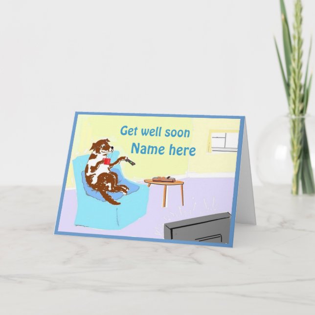 Bonne personnaliser de la carte (Devant)