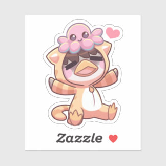 Bonne pieuvre - Sticker