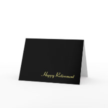 Bonne retraite, carte