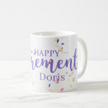 Bonne retraite Confetti Mug