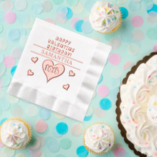 Bonne Saint Valentin 10e anniversaire Nom du coeur