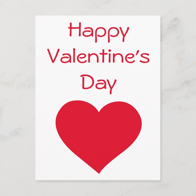 Bonne Saint Valentin Cartes de Saint Valentin (Devant)