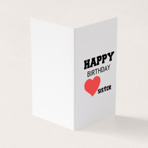 BONNE SOEUR D'ANNIVERSAIRE