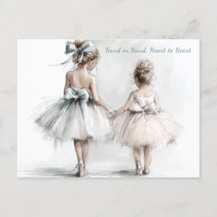 Bonne Soeur Jour Carte de voeux Pastel Mode