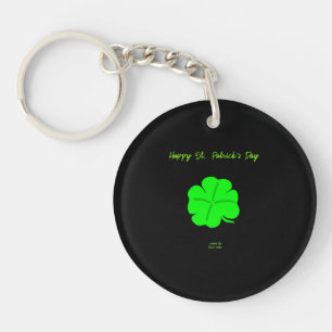Bonne St. Patrick's Day Circle Porte - clé