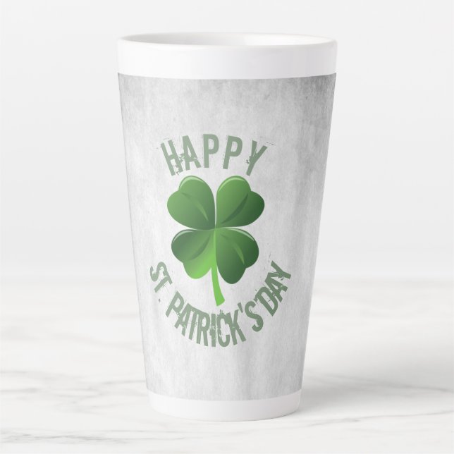Bonne St. Patrick's Day Latte Mug (Devant)