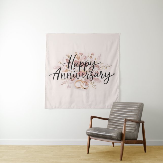 Bonne Tapisserie Mariage Anniversaire (En situation)
