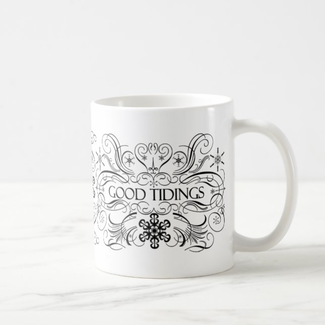 Bonne tasse de vacances de nouvelles (Droite)