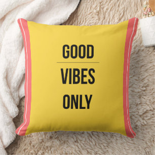 Bonne Vibration Uniquement — Coussin de jet maxima