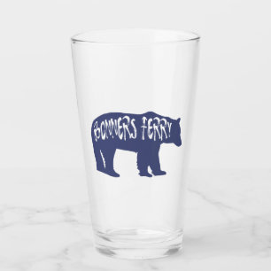 Bonners Ferry Idaho Bear Glass