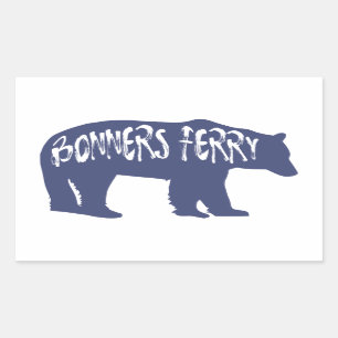 Bonners Ferry Idaho Bear Sticker
