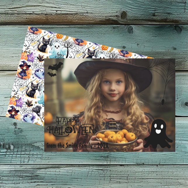 Bonnes Fêtes Cartes photos Halloween éffrayant (Créateur téléchargé)