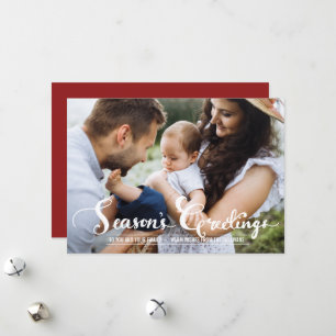 Bonnes Fêtes Script Carte Appartement Photo Vacanc