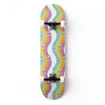 Bonnes Vibes Groovy Skateboard Deck