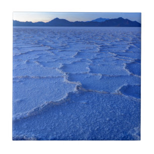 Bonneville Salt Flats Sunset - Utah Tile