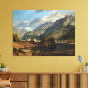 Bonneville, Savoy Canvas Print