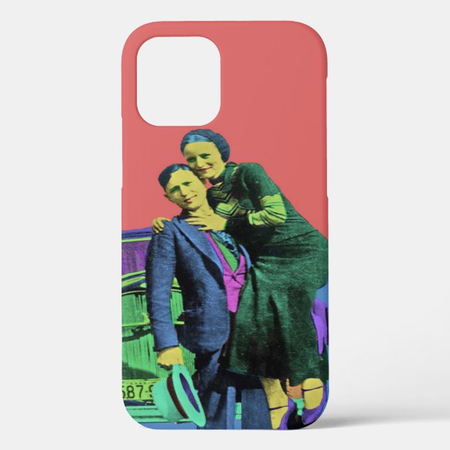 Bonnie and Clyde Pop Art Case-Mate iPhone Case (Back)