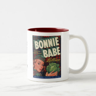 Bonnie Babe Lettuce Two-Tone Coffee Mug