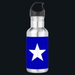 Bonnie Blue Flag 532 Ml Water Bottle<br><div class="desc">Bonnie Blue Flag. The Bonnie Blue Flag was an unofficial banner at the start of the American Civil War in 1861. It consists of a single, five-pointed white star on a blue field. It closely resembles the flag of the short-lived Republic of West Florida of 1810, as well as the...</div>