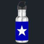Bonnie Blue Flag 532 Ml Water Bottle<br><div class="desc">Bonnie Blue Flag. The Bonnie Blue Flag was an unofficial banner at the start of the American Civil War in 1861. It consists of a single, five-pointed white star on a blue field. It closely resembles the flag of the short-lived Republic of West Florida of 1810, as well as the...</div>