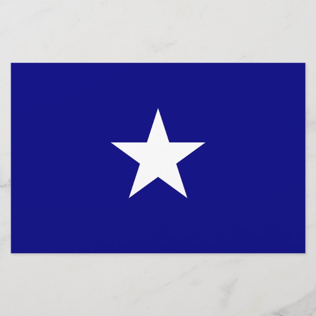 Bonnie Blue Flag Stationery (Front)