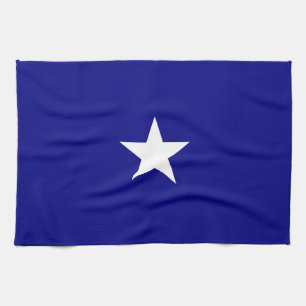 Bonnie Blue Flag White Star Kitchen Towel