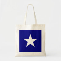 Bonnie Blue Flag with Lone White Star Tote Bag