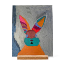 Bonnie Bunnie Acrylique Impression - CreativeDrew