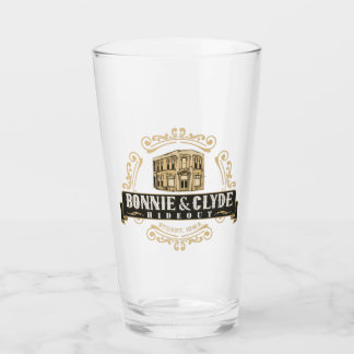 Bonnie & Clyde Hideout: Beer Glass