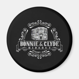 Bonnie & Clyde Hideout : Magnet circulaire