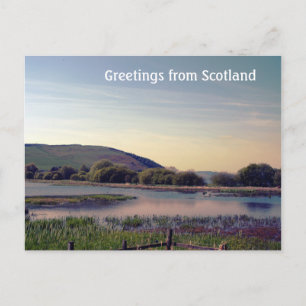 Bonnie Scotland -- Scottish Loch View Postcard