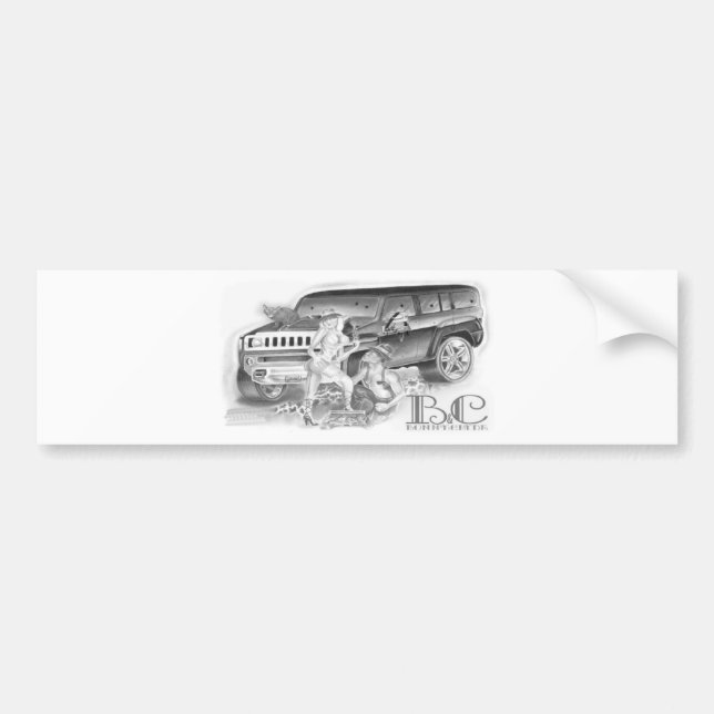 Bonny n Clyde Bumper Sticker (Front)