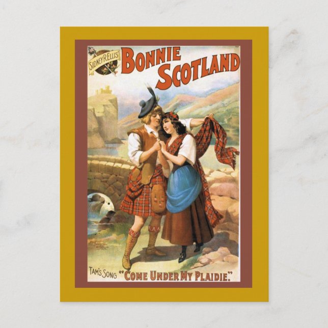 Bonny Scotland Postcard (Front)