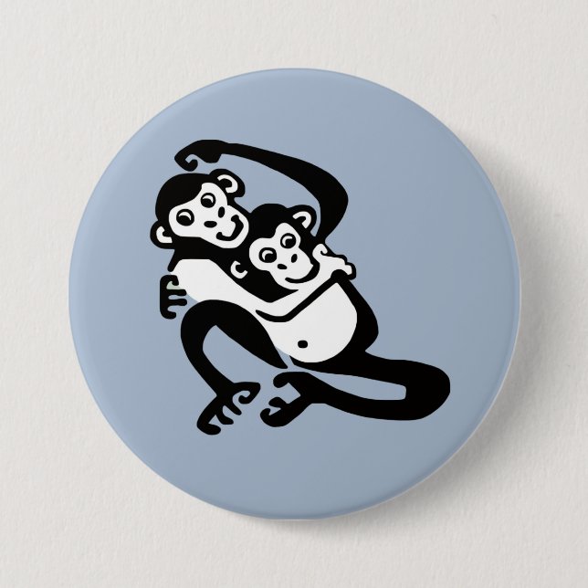 Bonobo - button (Front)