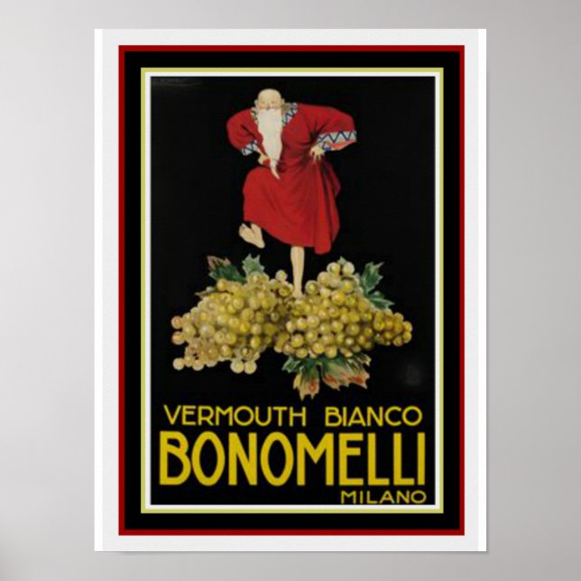 Bonomelli 12 x 16 Poster de Leonetto Cappiello (Devant)