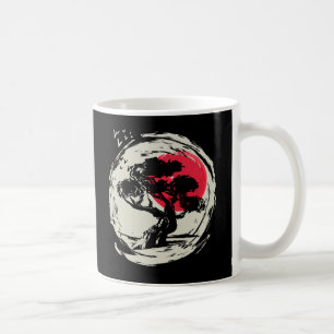 Bonsai Art Japanese Sunset Coffee Mug